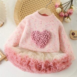 Pink Heart Kids Matching Set - Absolutely Adorable!!!